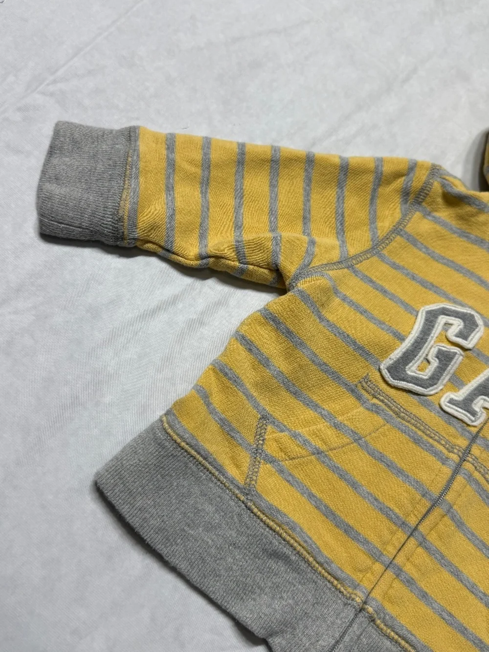 Baby GAP Toddler Baby Boy Girl Striped Hooded Jacket Size 12-18 Months